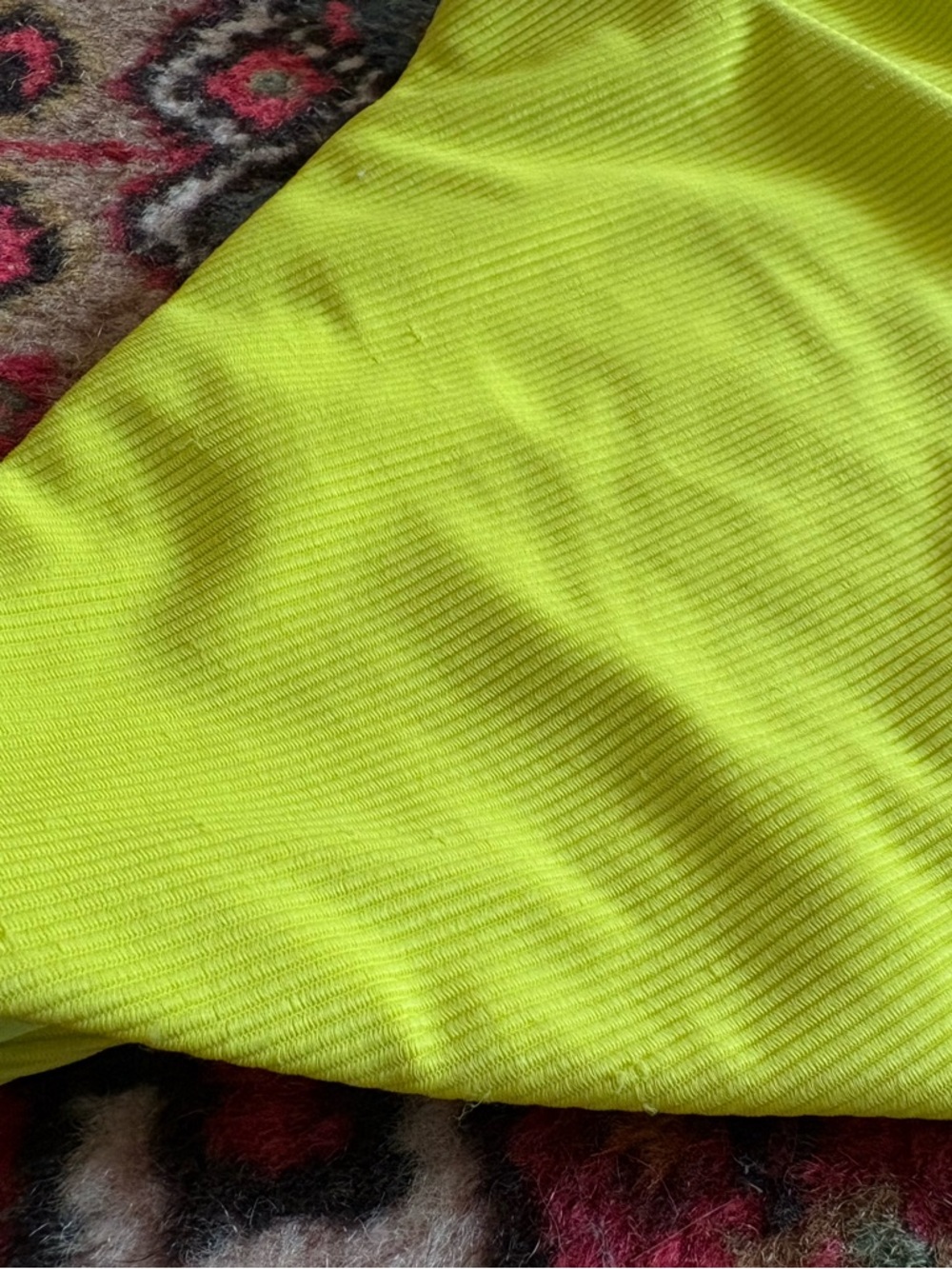 Beach Riot Heidi Two-Piece Bikini neon yellow Pink Aqua size large - Picture 10 of 10